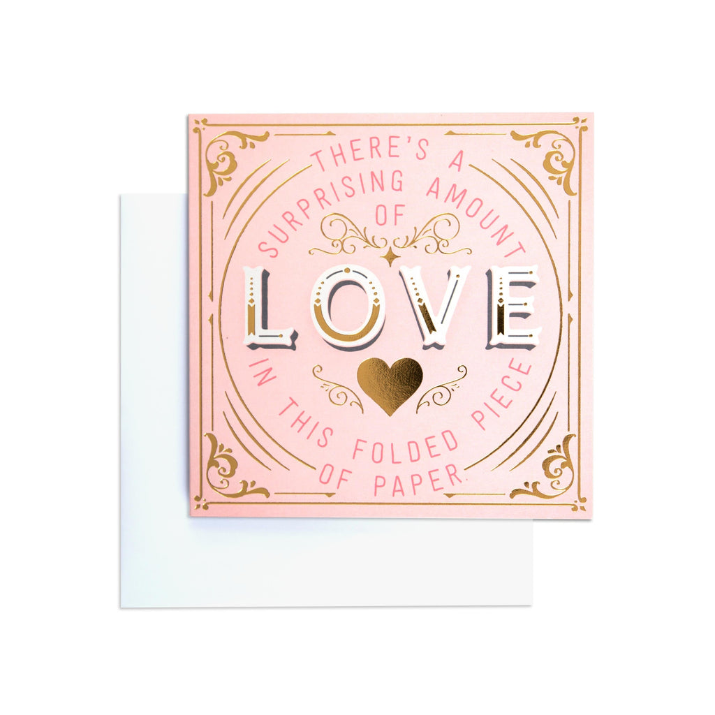 Elegant Surprising Amounts Of Love Card