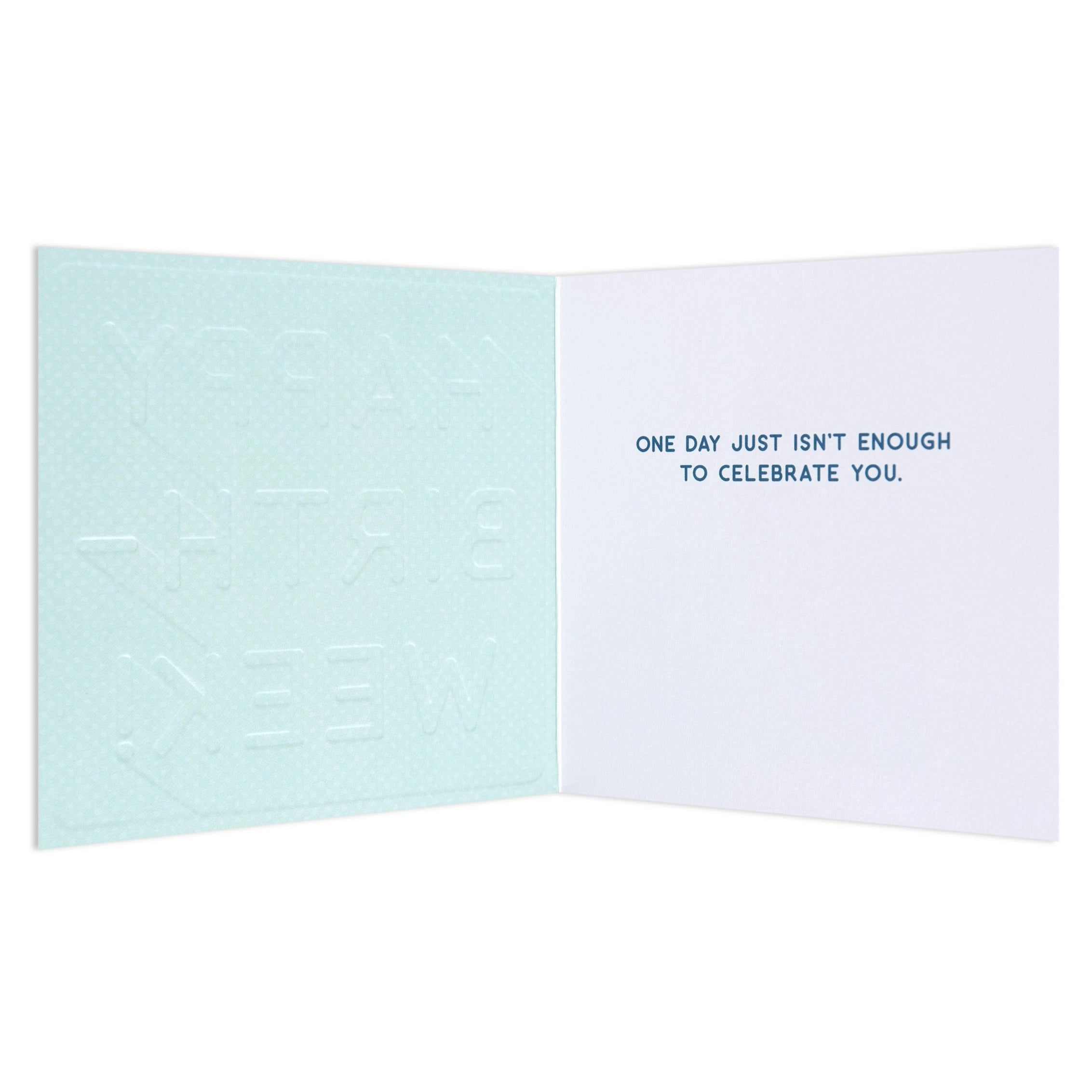 Birthday Week Bright Birthday Card