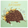 Australian Spirit Bush Buddies Birthday Card  - Echidna