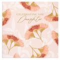 Australian Spirit Among The Gum Trees Birthday Card For Daughter - Pink Native Floral