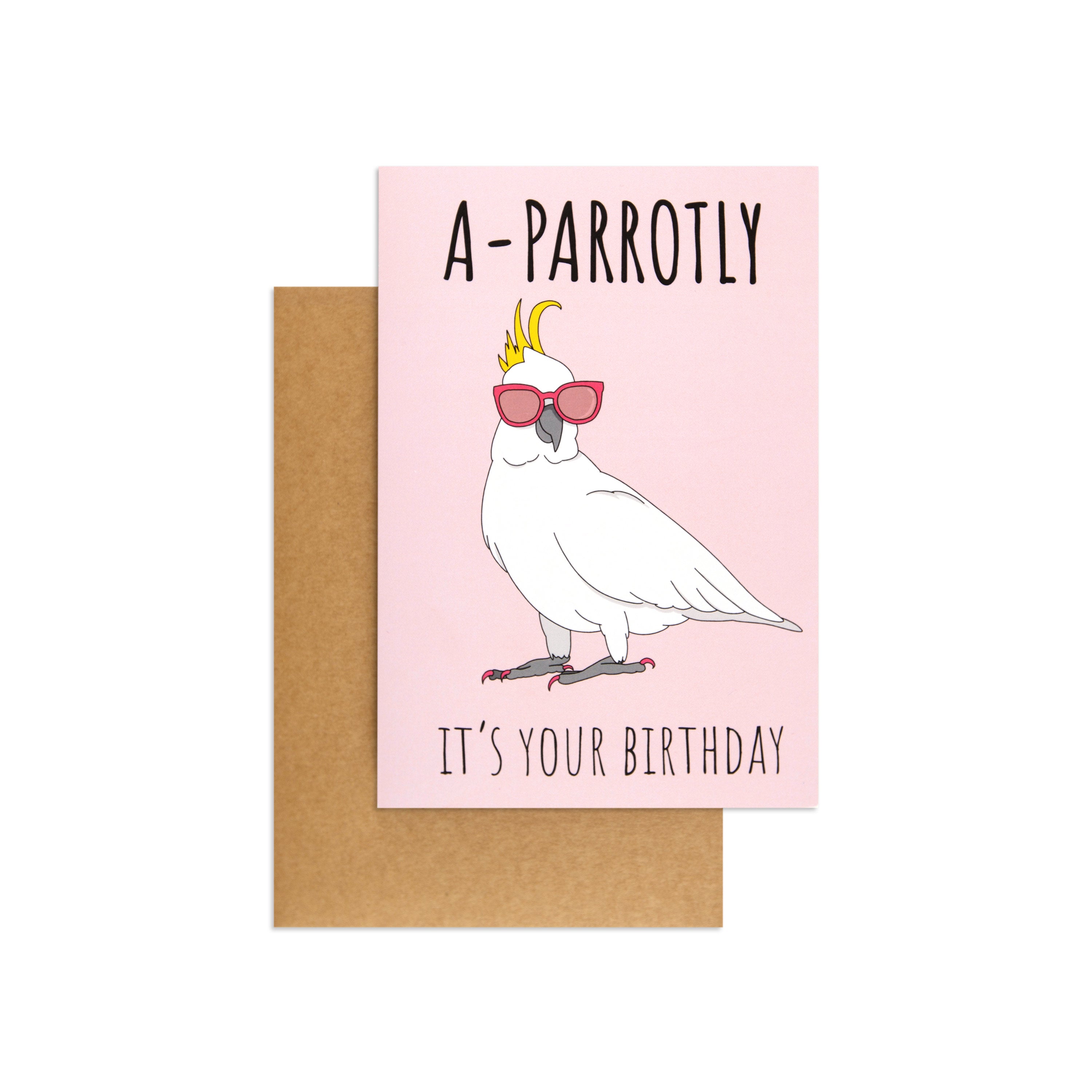 Australian Spirit Good On Ya Birthday Card - Cockatoo