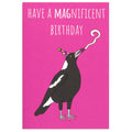 Australian Spirit Good On Ya Birthday Card - Magpie