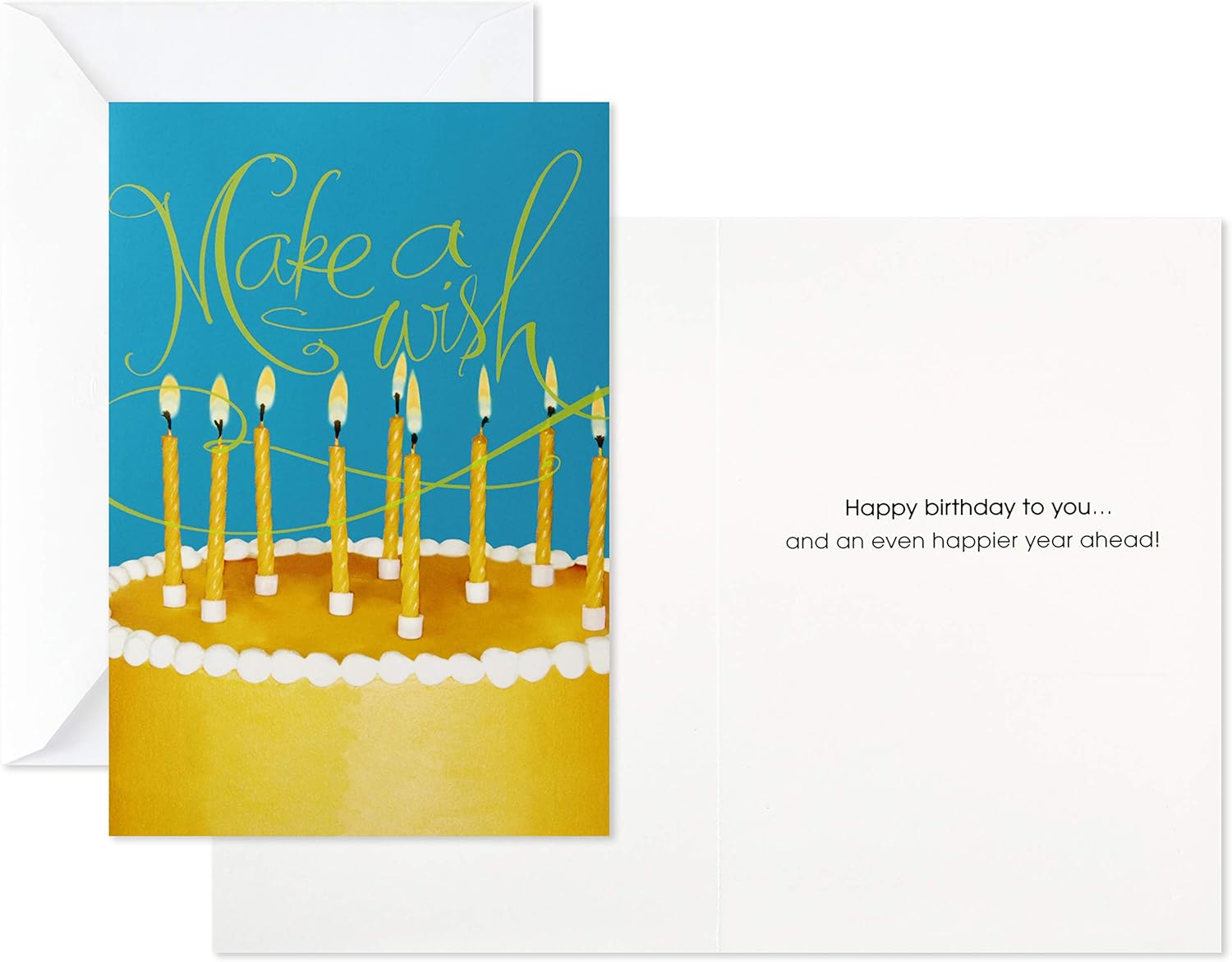 Hallmark Assorted Birthday Greeting Cards (Bright Icons, 12 Cards and Envelopes)