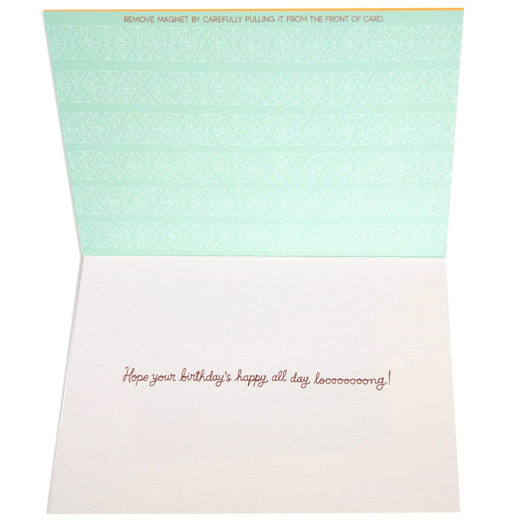 Dachshund Magnet Cute Birthday Card