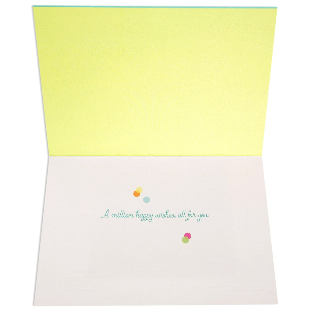 Cheerful Confetti Happy Birthday Card