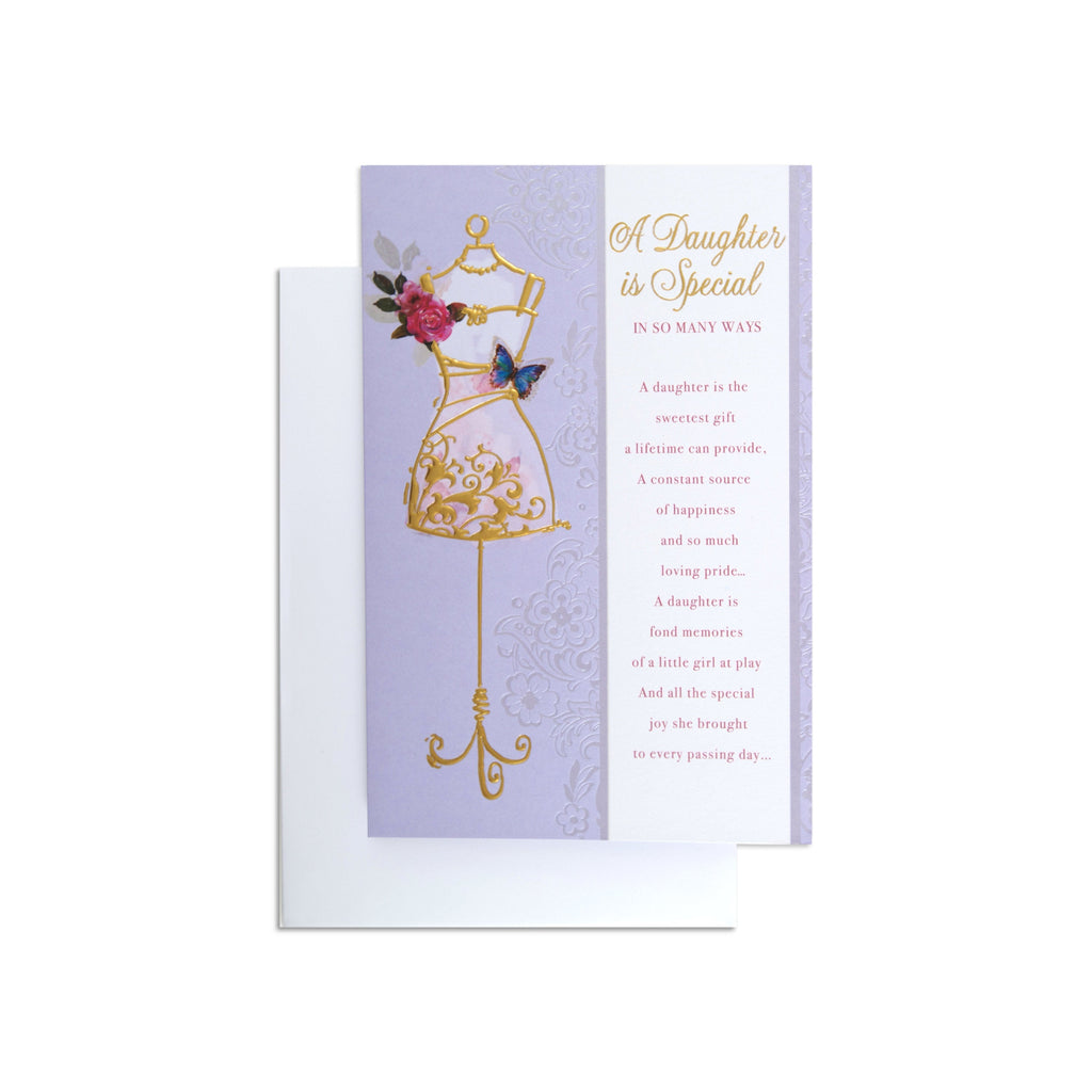 Beautiful & Thoughtful Lovely Daughter Birthday Card