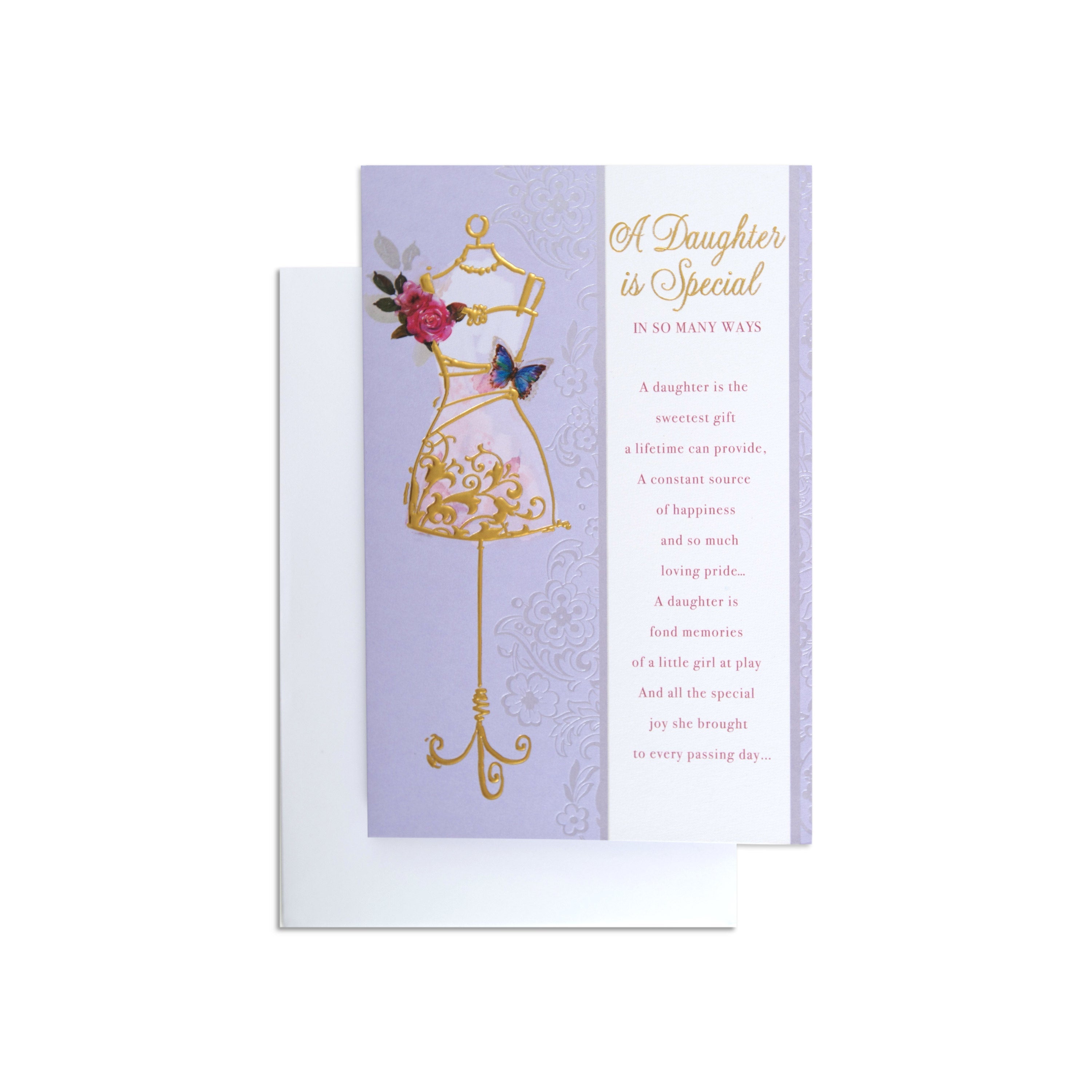 Beautiful & Thoughtful Lovely Daughter Birthday Card