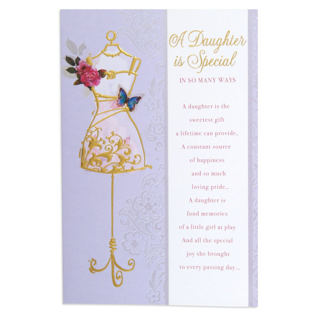 Beautiful & Thoughtful Lovely Daughter Birthday Card