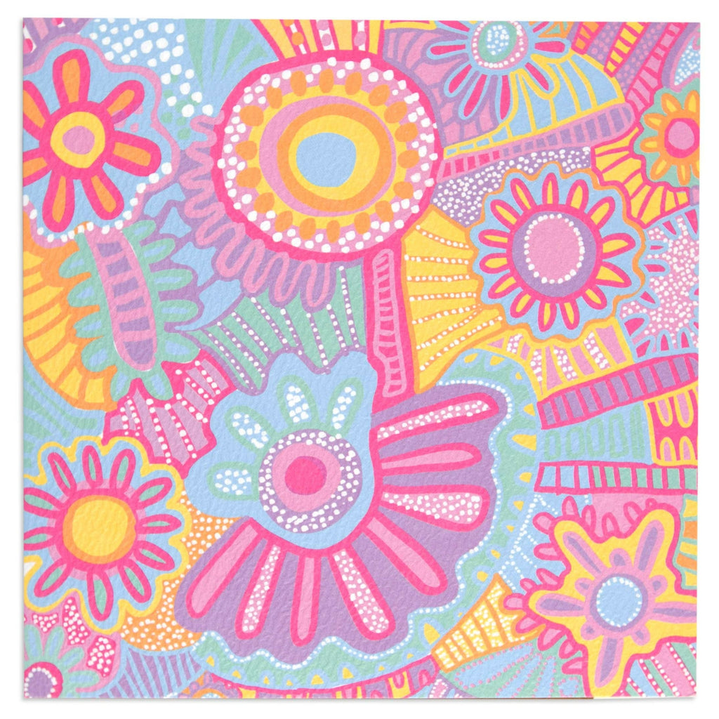 Colourful by Arkie The Label Blank Card