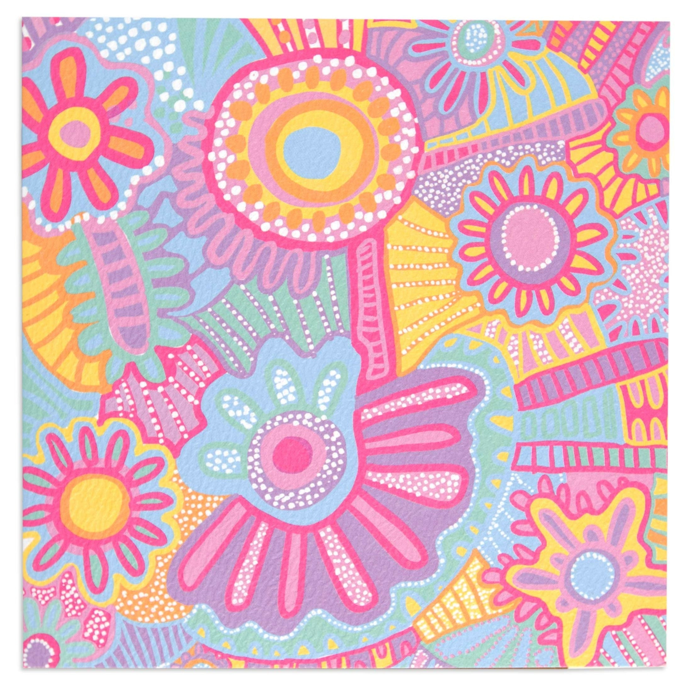 Colourful by Arkie The Label Blank Card