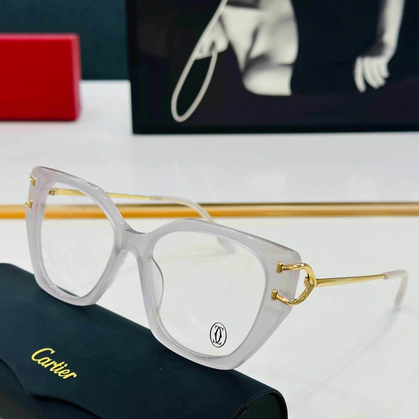 C DE BUTTERFLY FRAME SUNGLASSES 522660 IN ACETATE