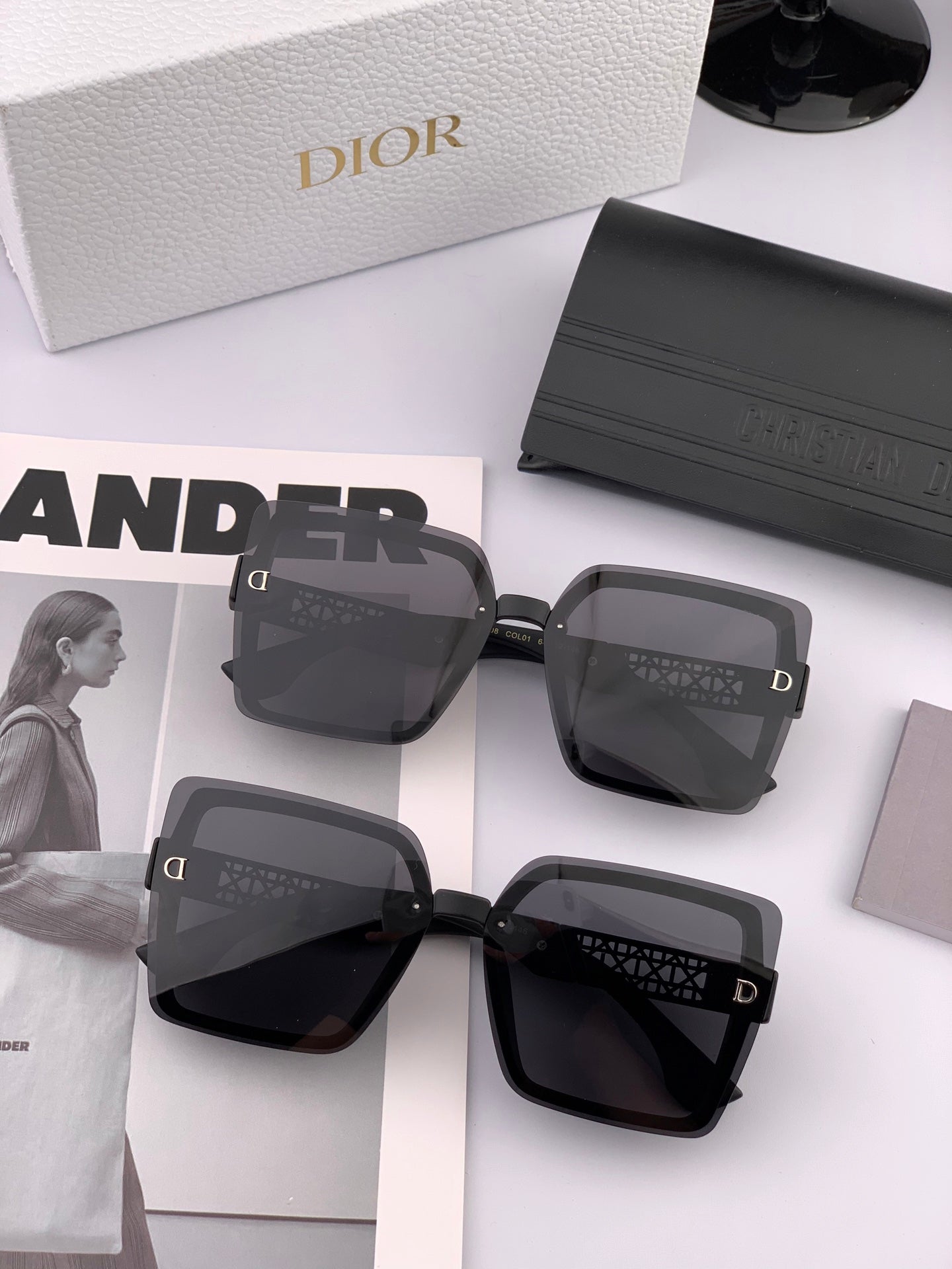 DIOR MONTAIGNE SUNGLASS CD1086 IN ACETATE
