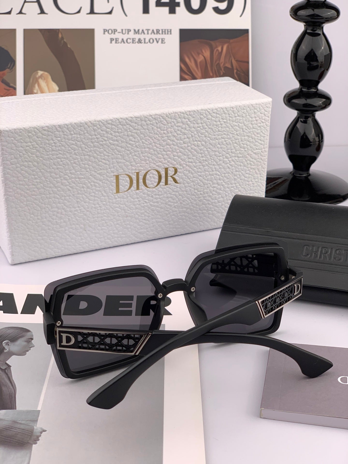 DIOR MONTAIGNE SUNGLASS CD1086 IN ACETATE