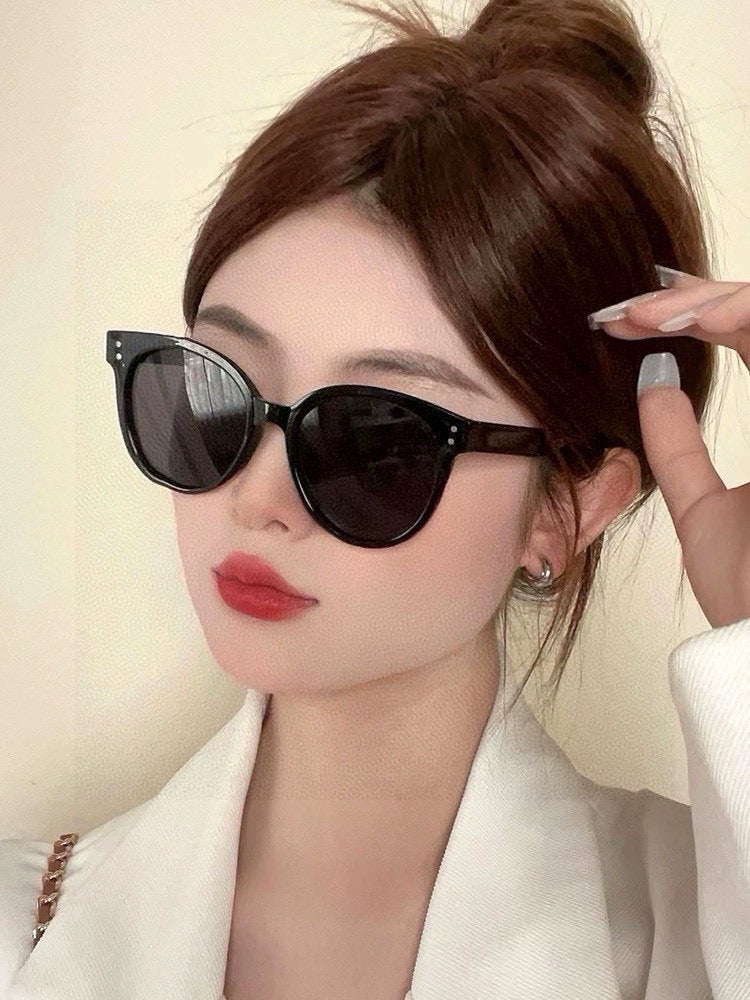 DIOR MONTAIGNE SUNGLASS CD5106 IN BLACK ACETATE