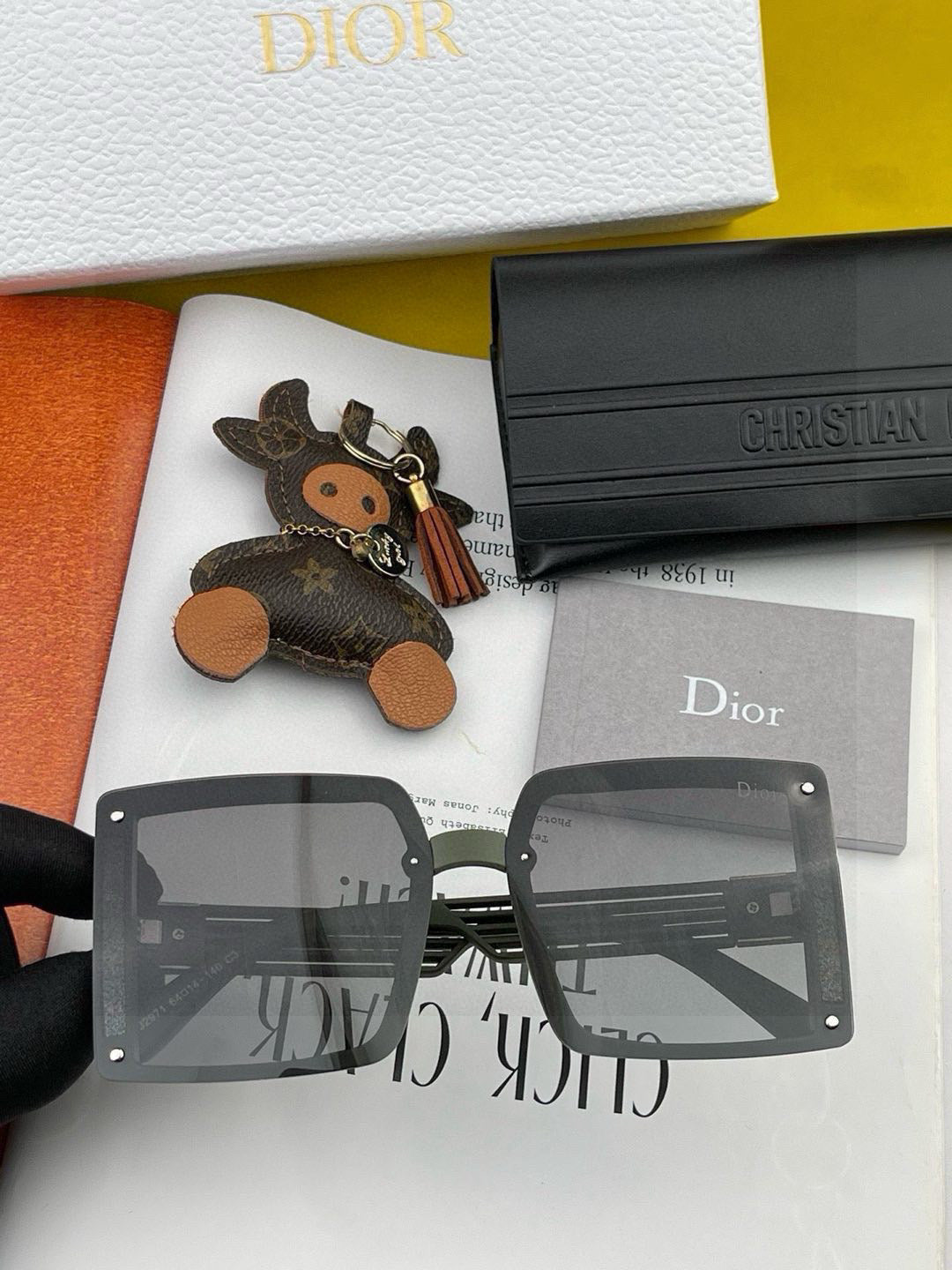 DIOR MONTAIGNE SUNGLASS D1297 IN ACETATE